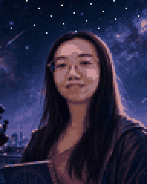 曾侃 · 天文小组像素半身像